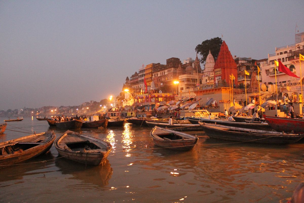 Boat ride on River Ganga