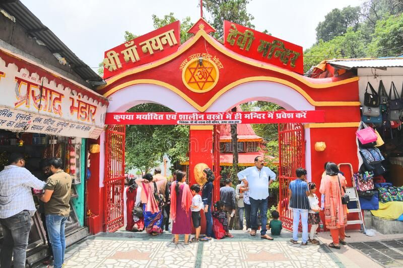 Temple darshan at Naina Devi