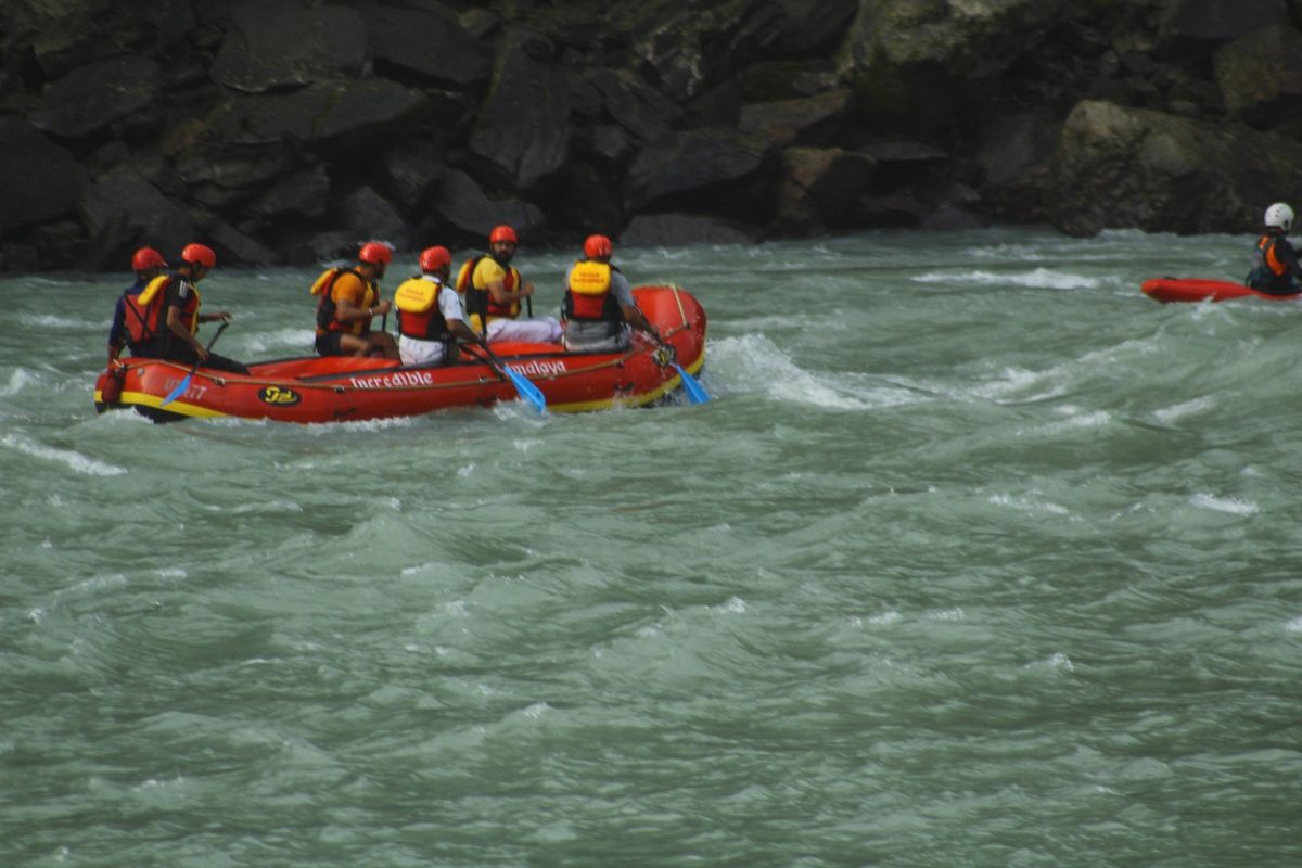 River Rafting (Kullu) Optional