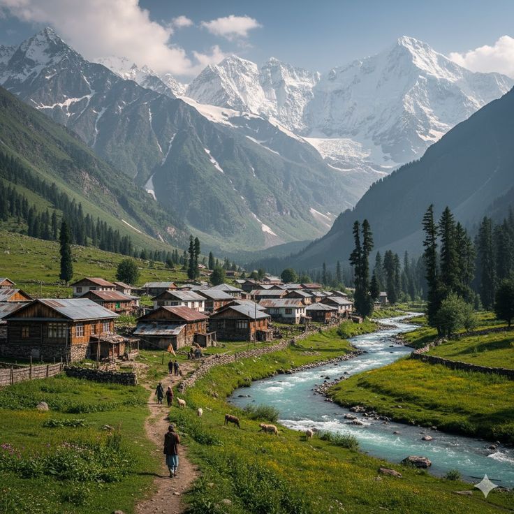 Scenic village routes