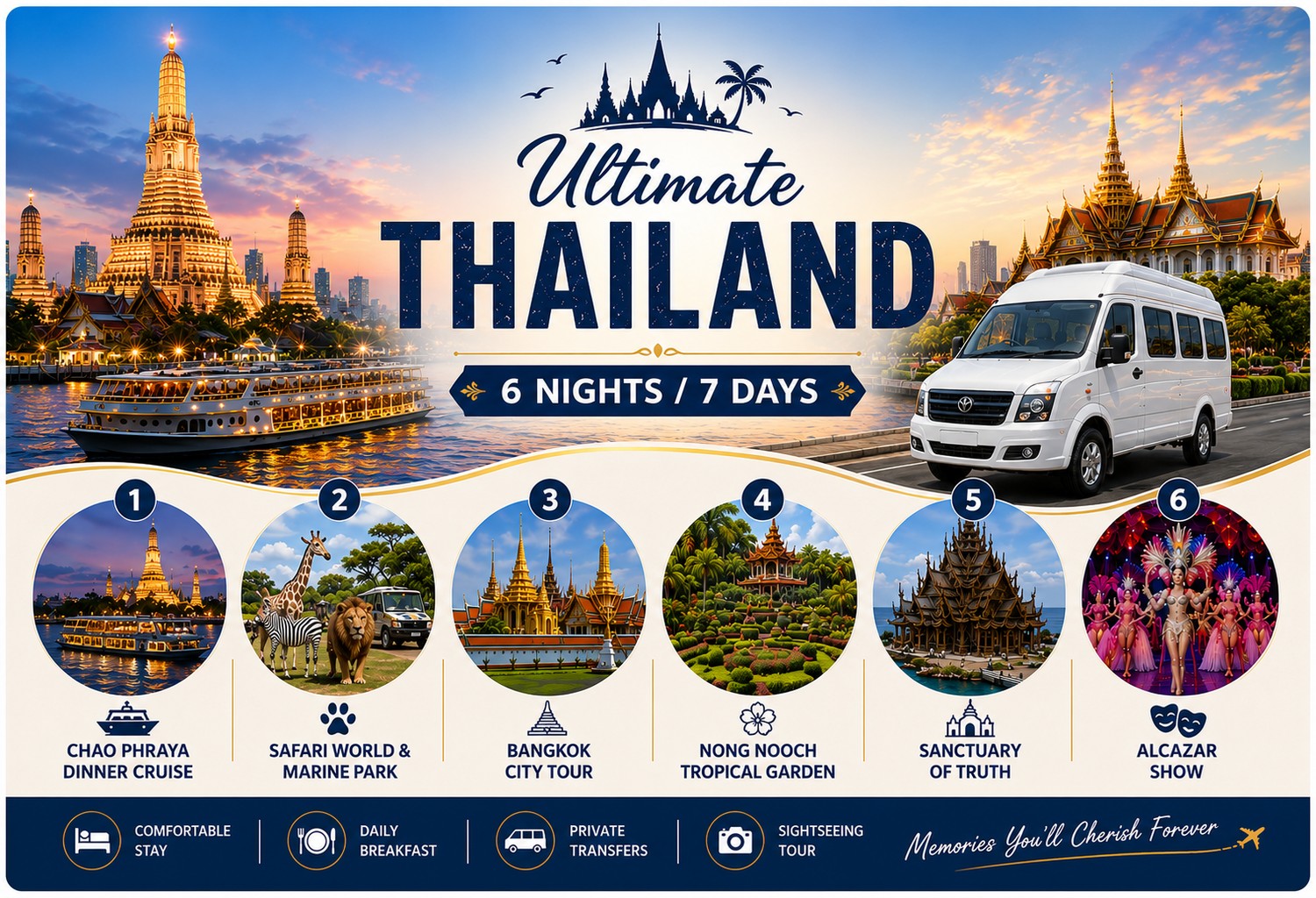 Ultimate Thailand 6N 7D
